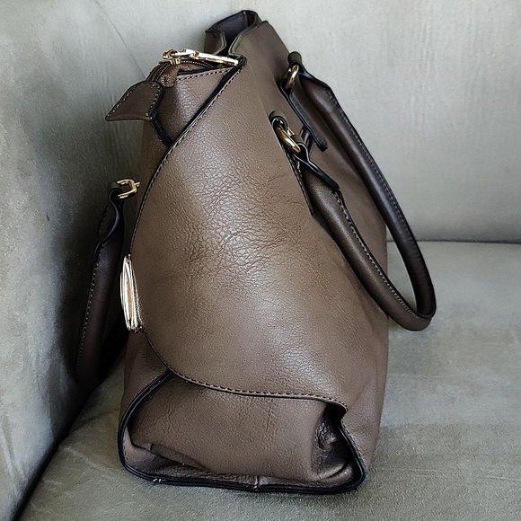 Leather Satchel & Crossbody NWOT - Picture 6 of 8